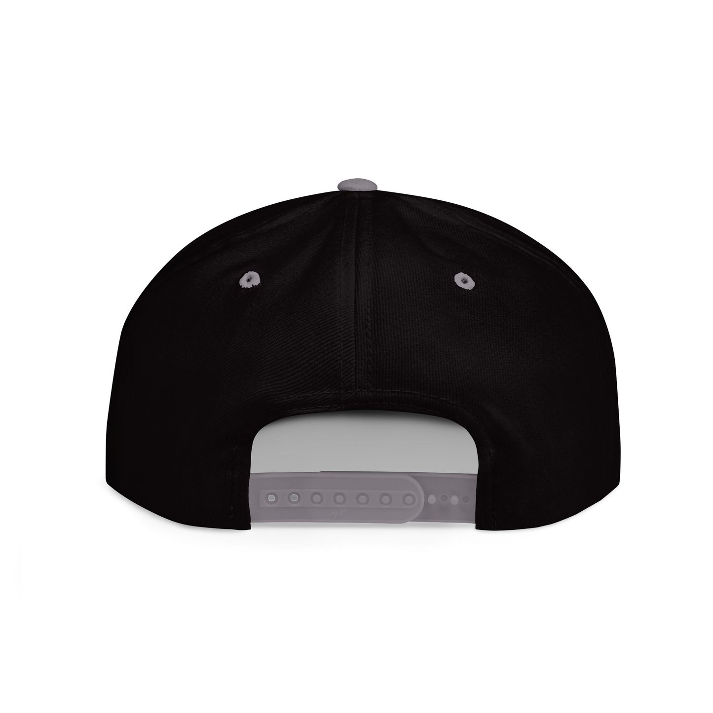 Stylish Flat Bill Snapback Hat with Vibrant Abstract Design