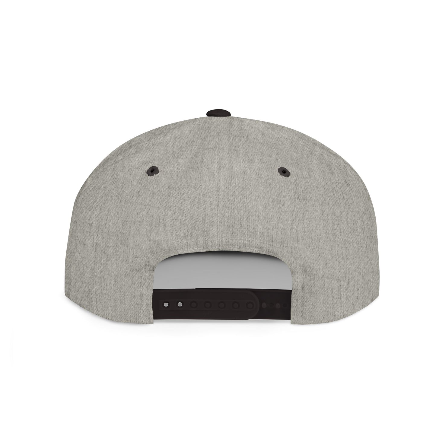 Stylish Flat Bill Snapback Hat with Vibrant Abstract Design