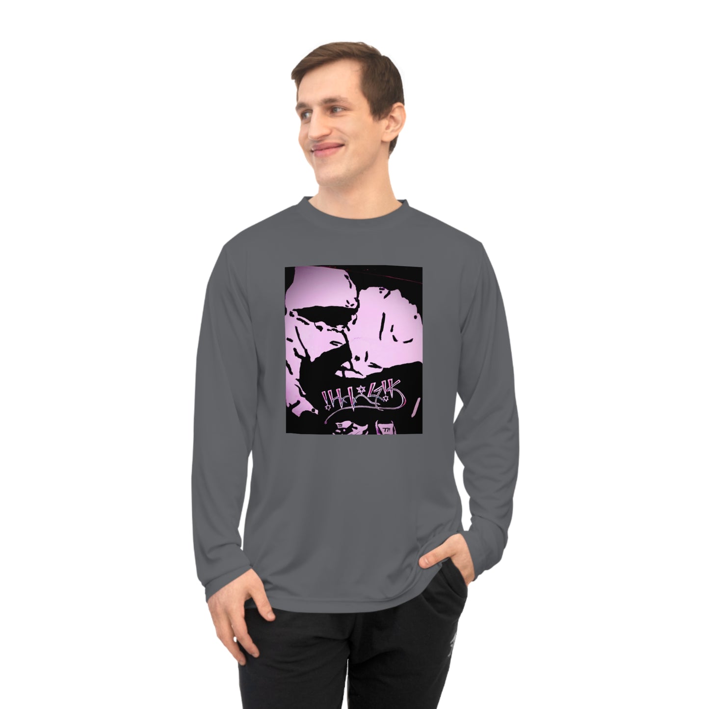 Unisex Performance Long Sleeve Shirt - Stylish Urban Graphic Tee for Active Lifestyle