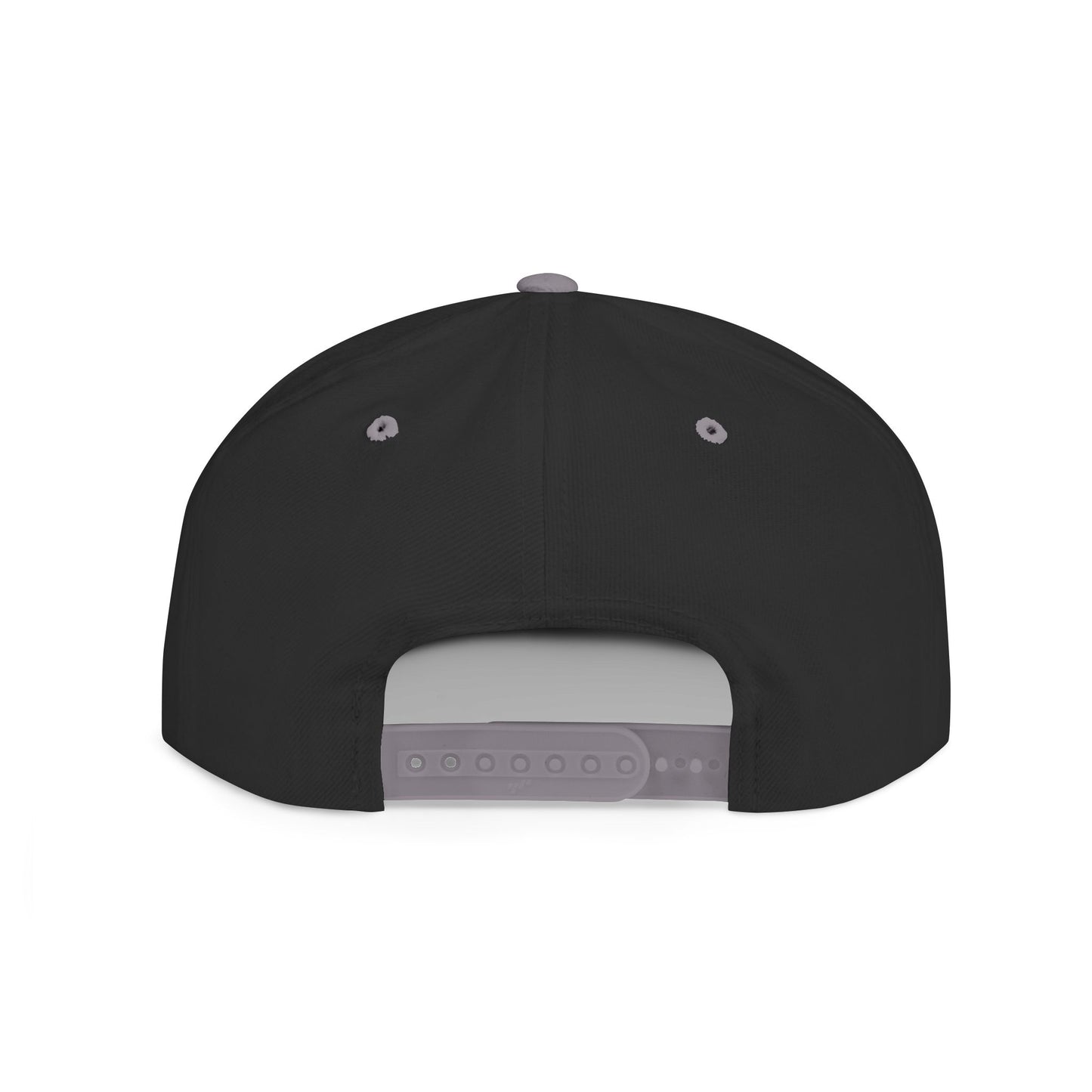 Stylish Flat Bill Snapback Hat with Vibrant Abstract Design