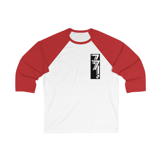 Unisex 3/4 Sleeve Baseball Tee - Bold Graphic Design for Casual Wear
