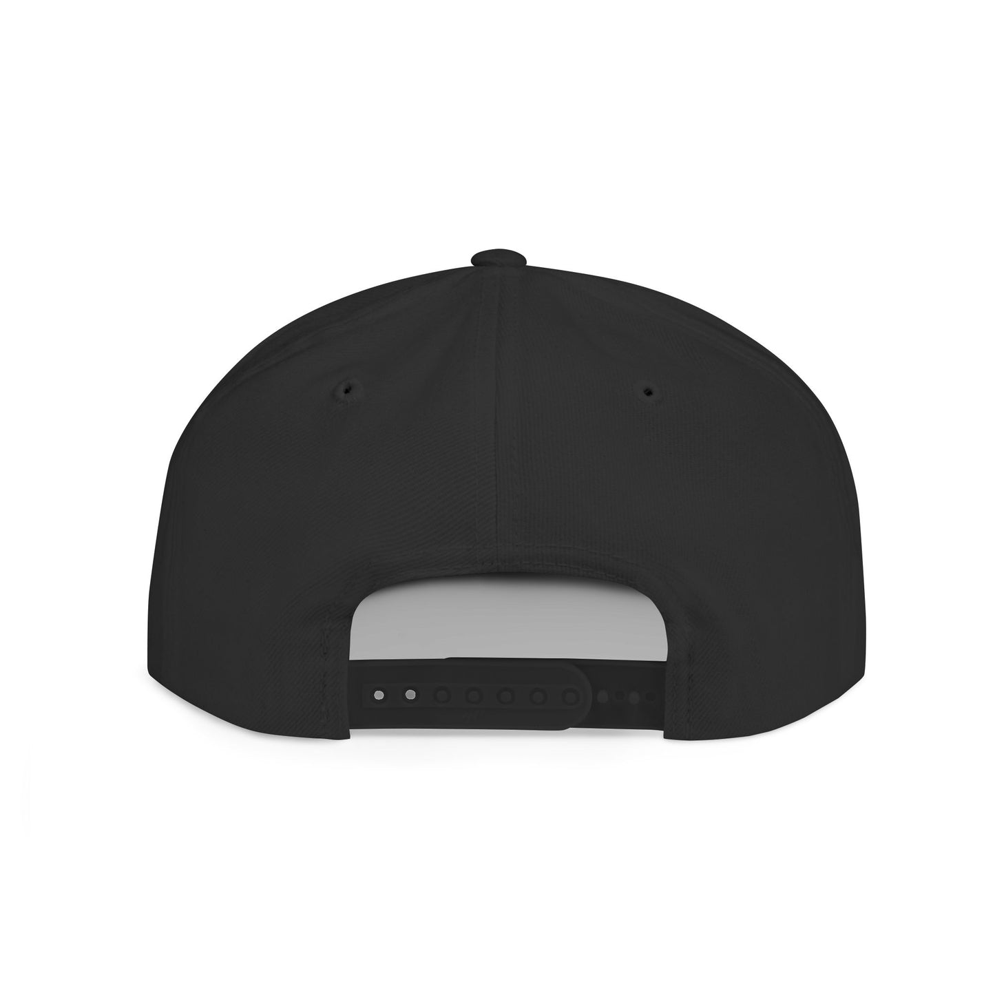 Stylish Flat Bill Snapback Hat with Vibrant Abstract Design