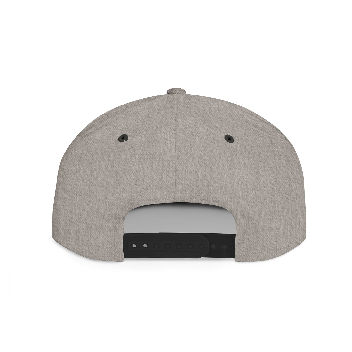 Stylish Flat Bill Snapback Hat with Vibrant Abstract Design