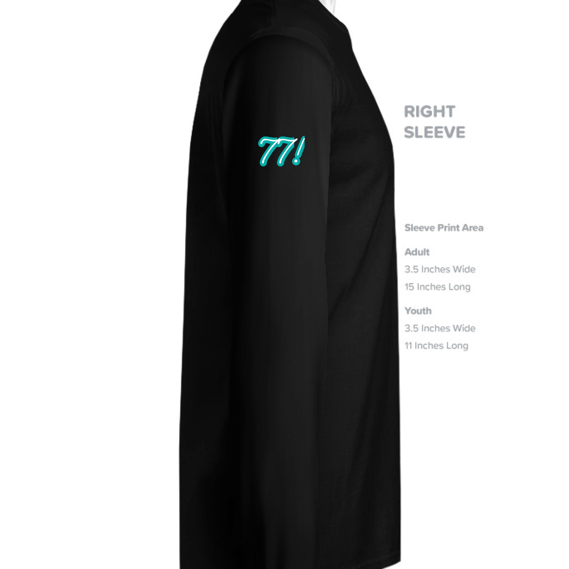 SOLID BLK BLEND - SLEEVE_RIGHT